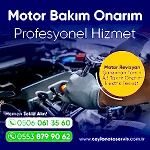 Motor bakım onarım, motor revizon, alt takım, şanzıman, oto elektrik